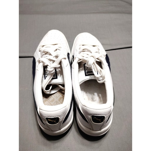 EUC Puma GV Special+ Men 13 Navy White 366613 06 Low Top Preppy Athletic Sneaker main image 9